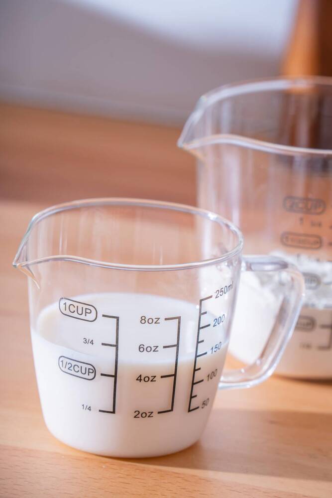 2 li Cam Ölçü Kabı - 500/250 ml - 2