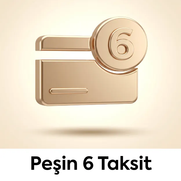 Peşin fiyatına 6 taksit