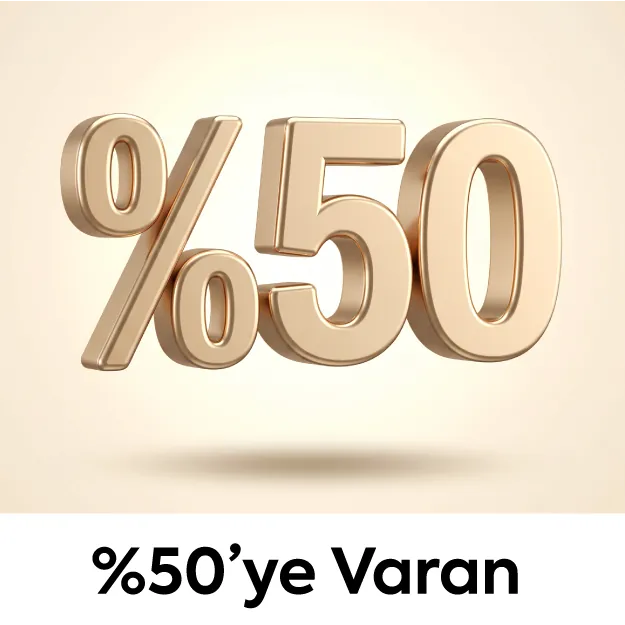 Yüzde 50'ye varan indirim
