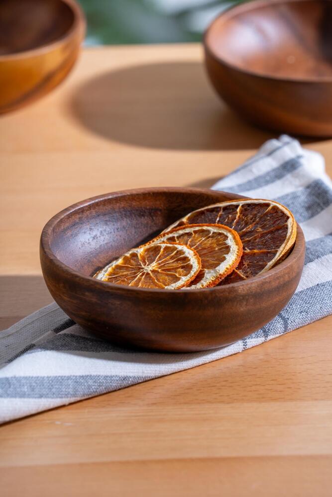Acacia Presentation Bowl - 12 cm - 3