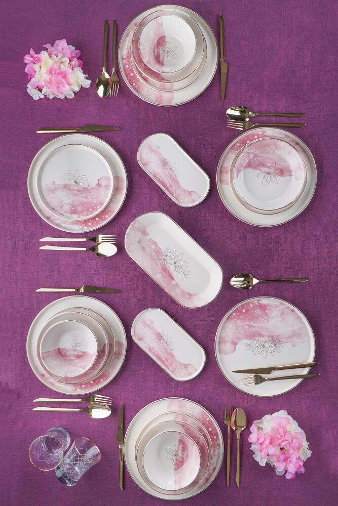 Adore 27 Piece Dinner Set For 6 People - 5