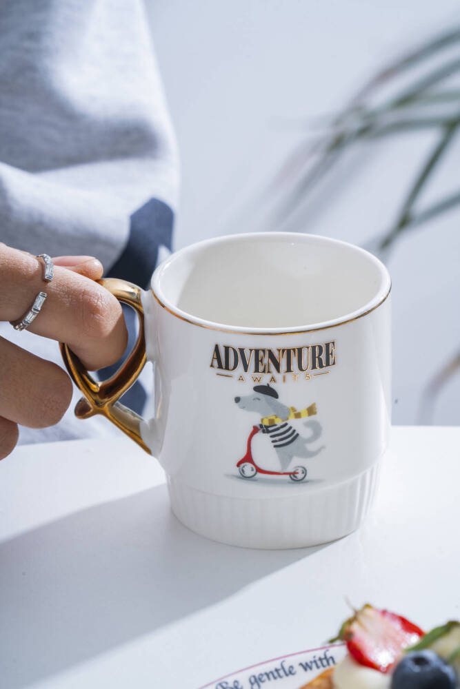 Adventure Porselen Kupa - 200 ml - 1