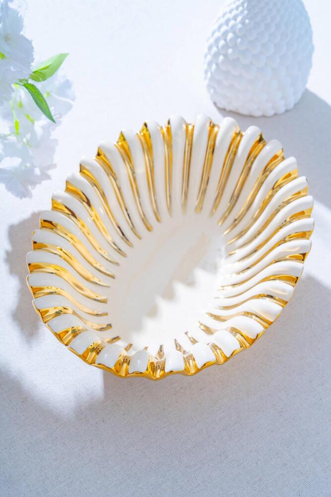 Alba Dekoratif Oval Sunum Tabak - 32 cm - 1