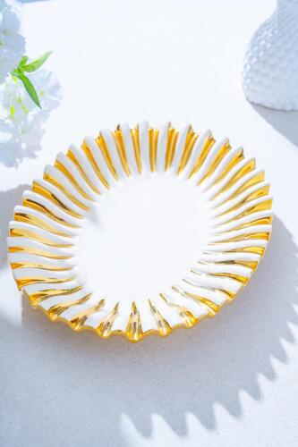 Alba Dekoratif Oval Sunum Tabak - 38 cm - Acar