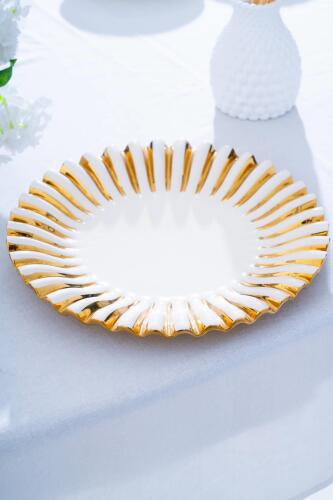 Alba Dekoratif Sunum Tabak - 33 cm - Acar