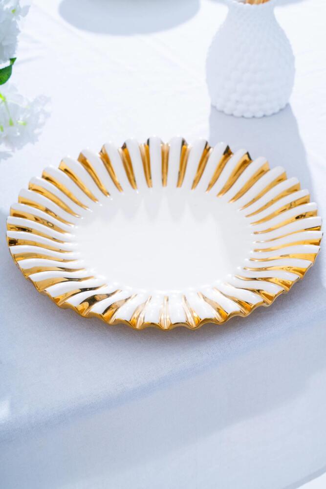 Alba Dekoratif Sunum Tabak - 33 cm - 1