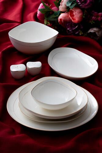 Alexa 6 Kişilik 29 Parça Porselen Yemek Takımı - Acar