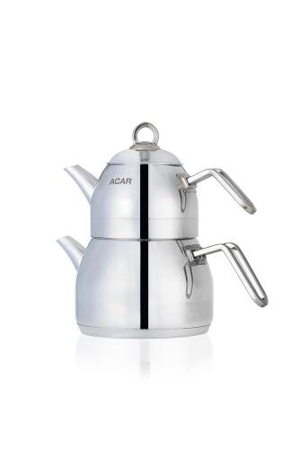 Alexi Maxi Steel Teapot Set - 8
