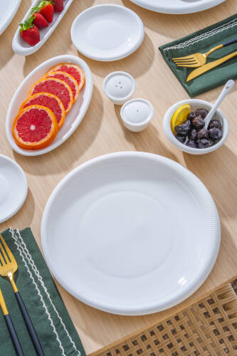 Alina 12 Kişilik 52 Parça Porselen Kahvaltı Takımı - Acar