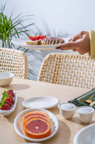 Alina 12 Kişilik 52 Parça Porselen Kahvaltı Takımı - 7