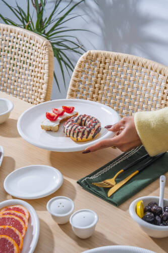 Alina 12 Kişilik 52 Parça Porselen Kahvaltı Takımı - 8