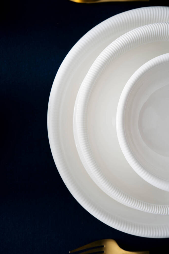 Alina 6 Kişilik 27 Parça Porselen Yemek Takımı - 5