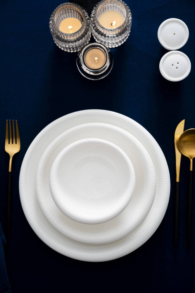 Alina 6 Kişilik 27 Parça Porselen Yemek Takımı - 6