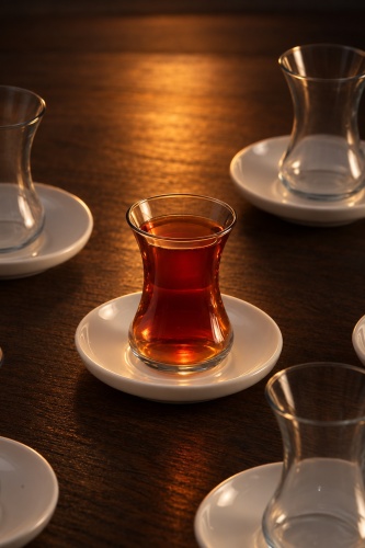 Aria 6 Kişilik Çay Seti - 130 ml - 2