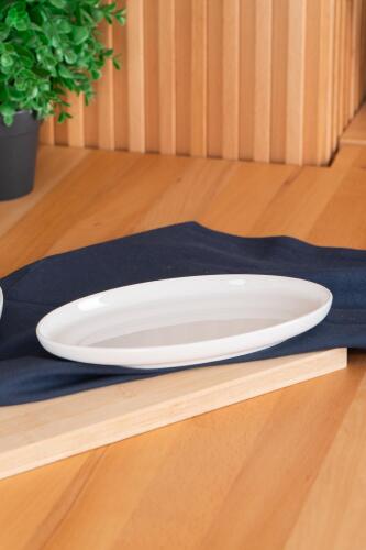 Aria Oval Boat Plate - 20 Cm - Acar