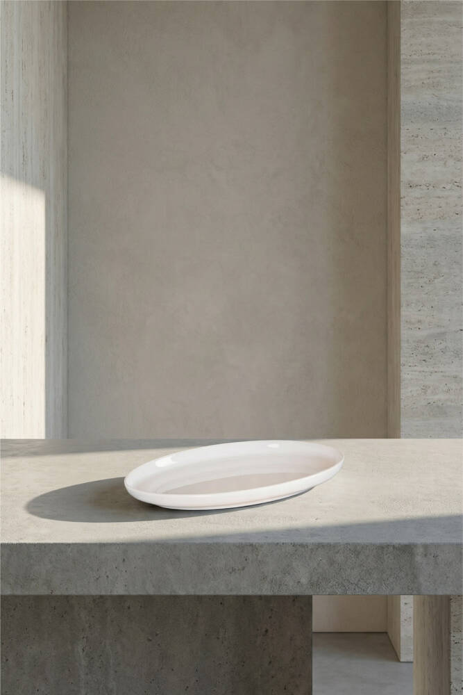 Aria Oval Boat Plate - 20 Cm - 2
