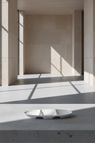 Aria Oval Bölmeli Kayık Tabak - 25 cm - 3