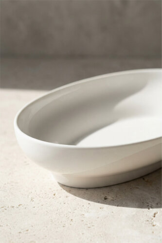 Aria Oval Derin Kayık Kase - 32 cm - 3