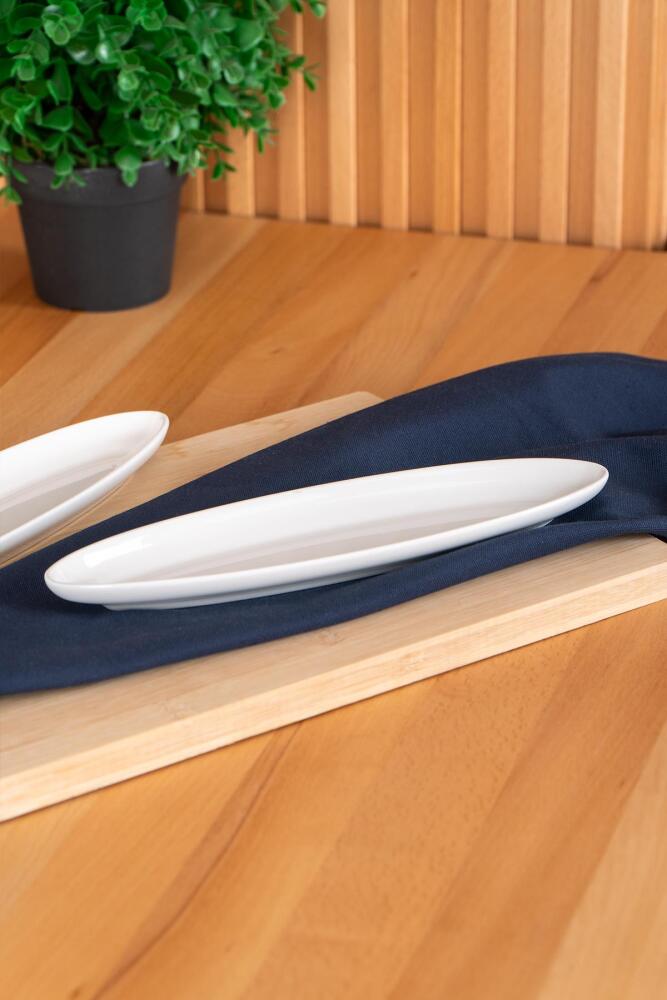 Aria Oval Kayık Tabak - 25 cm - 4