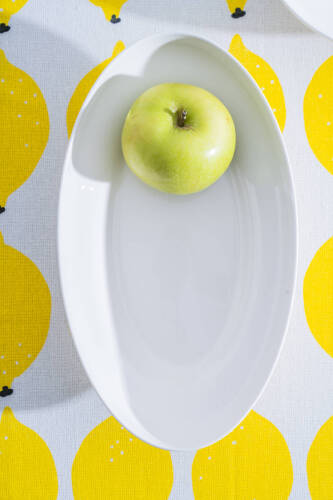 Aria Oval Porselen Tabak - 25 cm - 2