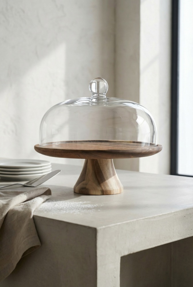 Arlina Akasya Ağacı Ayaklı Pasta Standı - 26 cm - 1