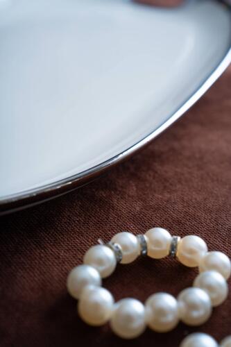 Arven Oval Silver Sunum Tepsisi - 33 cm - 9