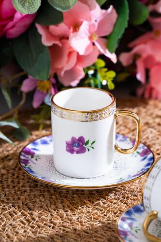 Ashley 2 Kişilik Kahve Fincanı Takımı - 90 ml - Acar