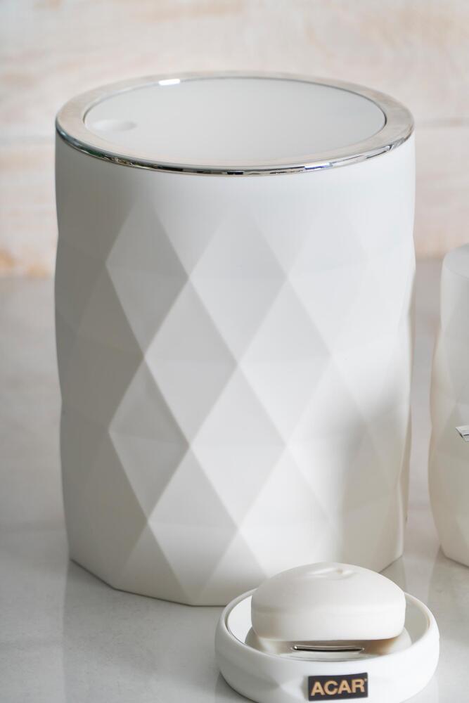 Astoria 5 Piece Bathroom Set - White - 7