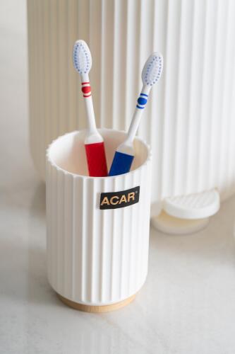 Astoria 5 Piece Bathroom Set - White - 6