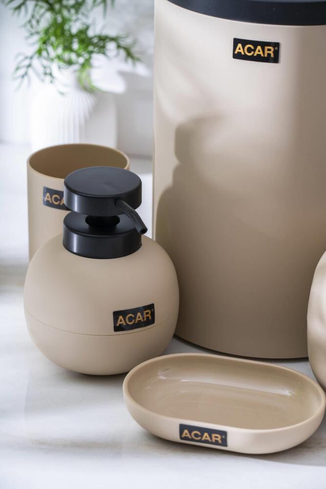 Astoria Akrilik 5 Parça Banyo Seti - Krem - 2