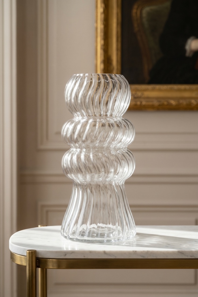 Aura Boğum Cam Vazo - 30 cm - 2