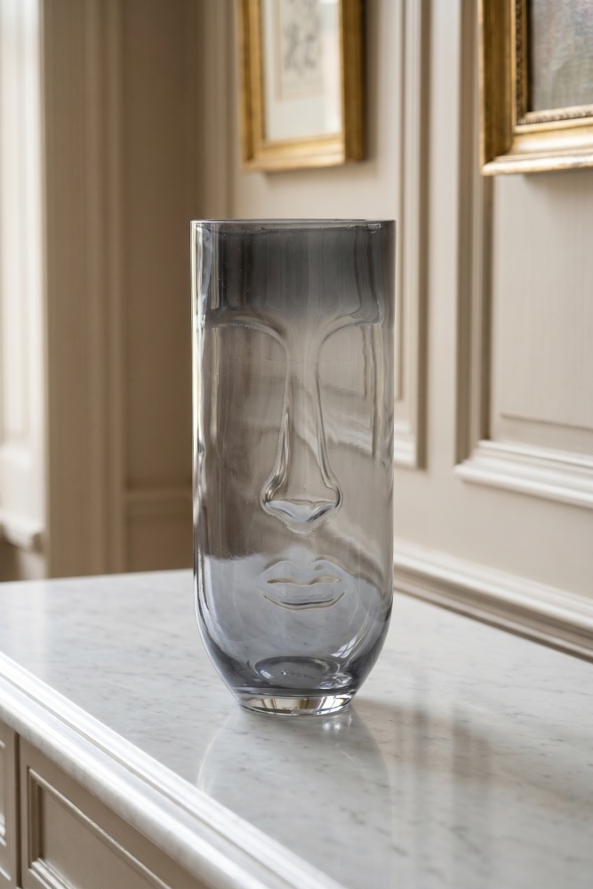 Aura Face Cam Vazo Füme - 29 cm - 2