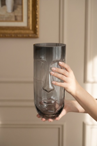 Aura Face Cam Vazo Füme - 29 cm - 3