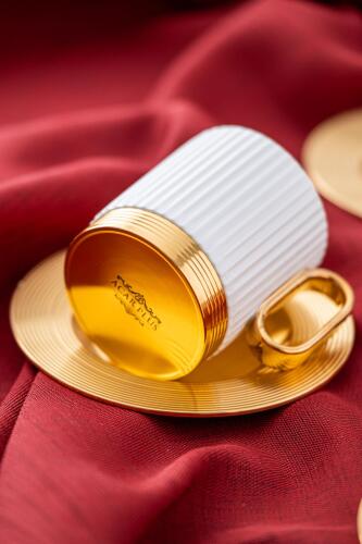 Aurora 6 Kişilik Kahve Fincanı Takımı - 90 ml - 4