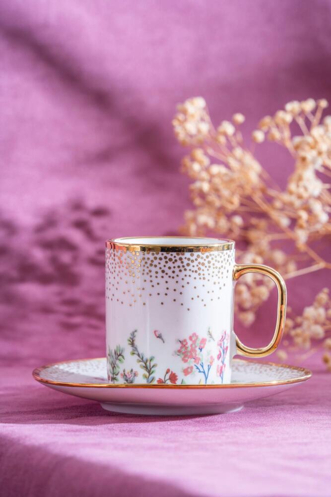 Axel 6 Kişilik Kahve Fincanı Takımı - 100 ml - 1