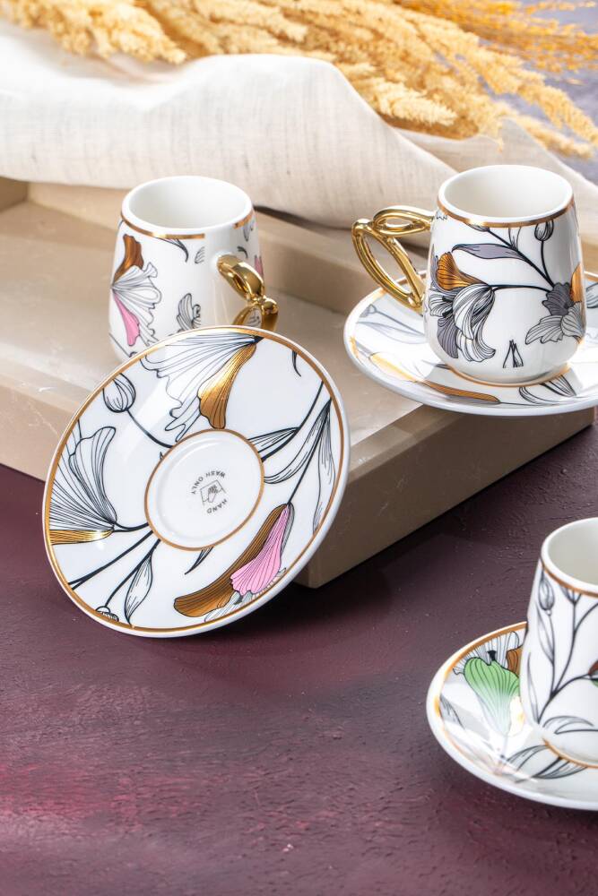 Azzura Set Of 6 Coffee Cups - 90 Ml - 3