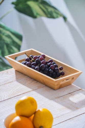 Bamboo Bread Holder - 28 cm - 4