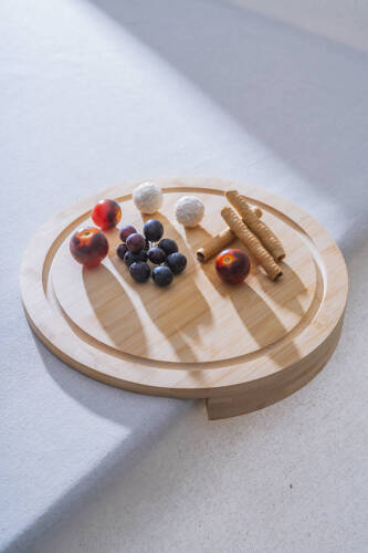Bamboo Countertop Cutting Board - 35 cm - 6