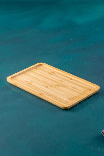 Bamboo Presentation Plate - 24 Cm - Acar