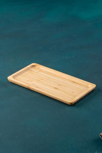 Bamboo Presentation Plate - 25 Cm - Acar