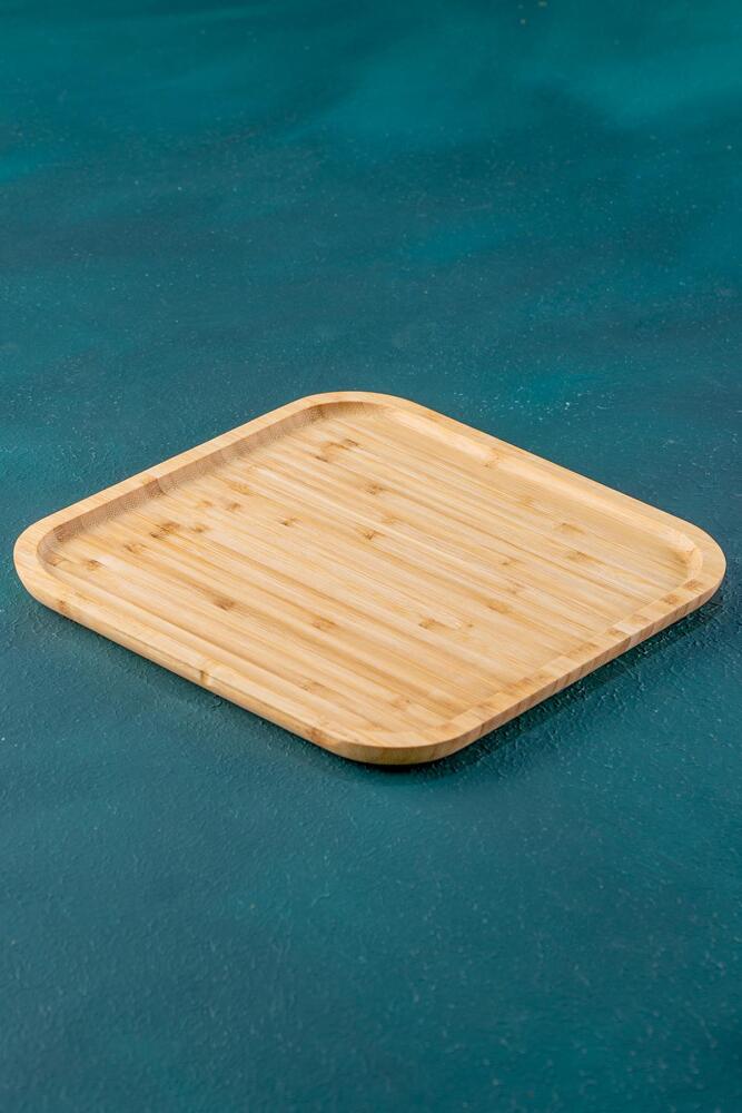 Bamboo Square Plate - 30 Cm - 1