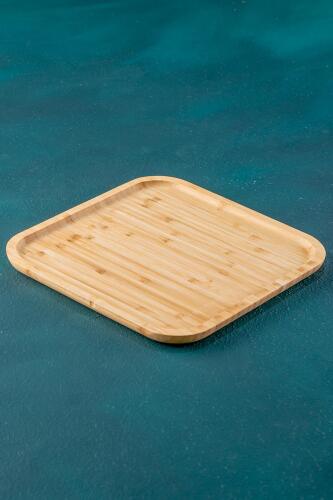 Bamboo Square Plate - 30 Cm - Acar