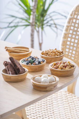 Bambu 6 lı Sunum Kasesi - 9.5 cm - 1