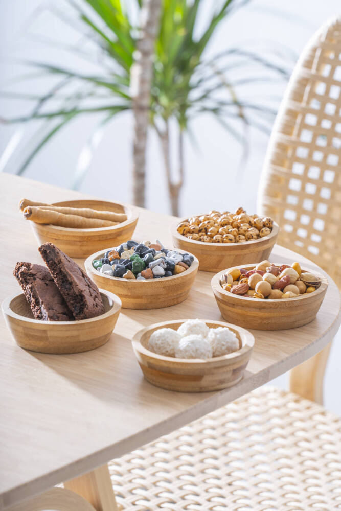 Bambu 6 lı Sunum Kasesi - 9.5 cm - 1