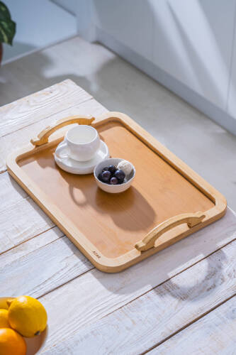 Bambu Dikdörtgen Tepsi - 38.5 cm - Acar