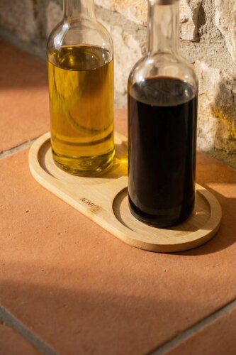 Palma Bambu Yağdanlık Altlığı - 19.5 cm - 2