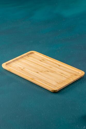 Bamboo Presentation Plate - 28 Cm - Acar