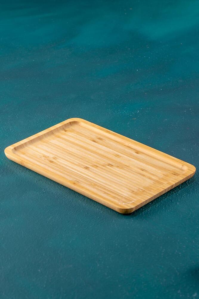 Bambu Sunum Tabak - 28 cm - 1