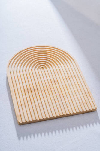 Bambu Sunum Tabak - 33 cm - 1