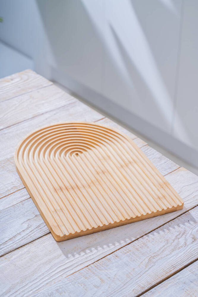 Bambu Sunum Tabak - 33 cm - 3